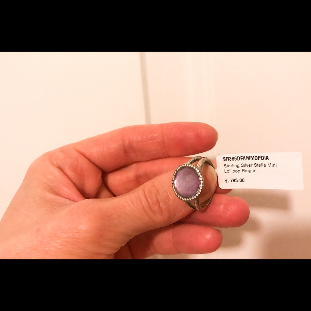 Sterling silver ippolita mini lollipop ring